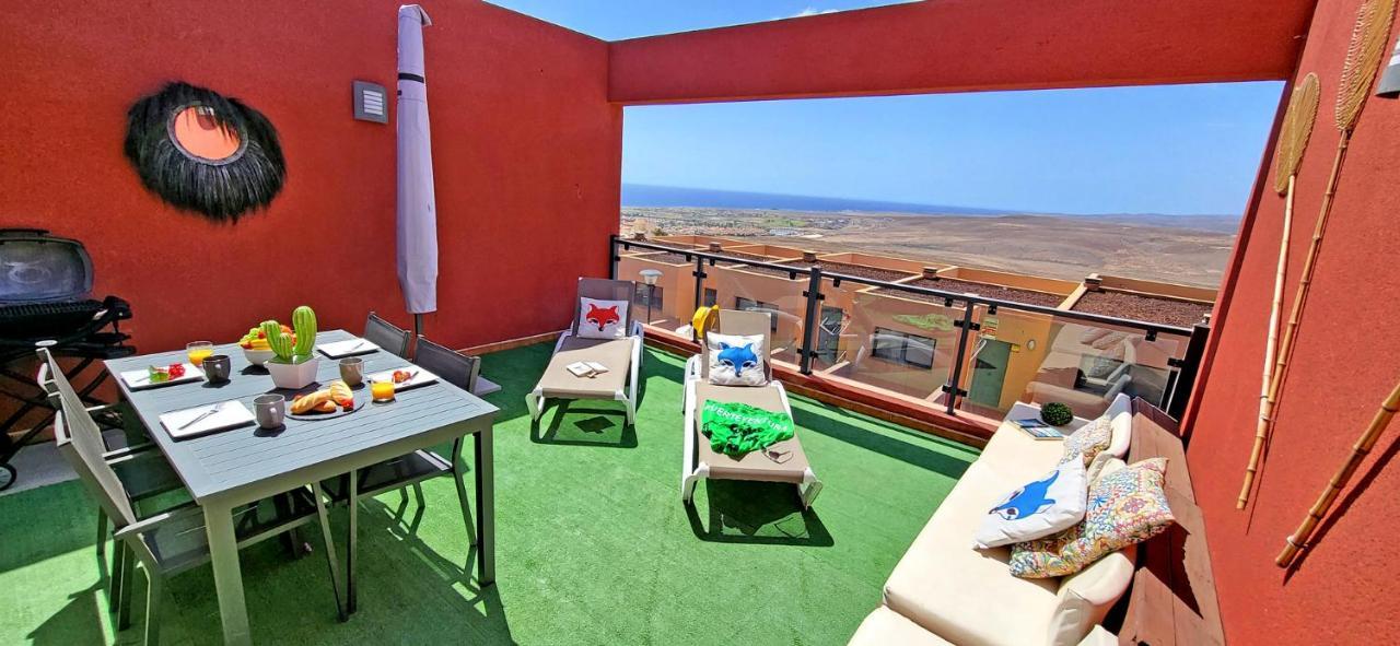 Ferienhaus Casa Caleta - Caleta Fuste - Meerblick - Pool - Glasfaserinternet Caleta De Fuste Eksteriør billede